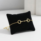 Pferdegebiss-Armband (Silber)