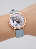 Orologio alla moda a forma di cavallo