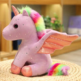 Peluche Licorne Ailée Mignonne