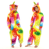 PYJAMA LICORNE FILLE COULEURS VIVES