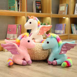 Peluche Licorne Ailée Mignonne