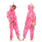 PYJAMA LICORNE FILLE ROSE ÉTOILÉ
