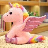 Peluche Licorne Ailée Mignonne