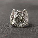 Bague Tête de Cheval Zodiaque