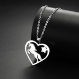 Collier Licorne Volante