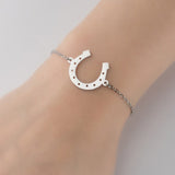 Bracelet Fer à Cheval Argent Femme