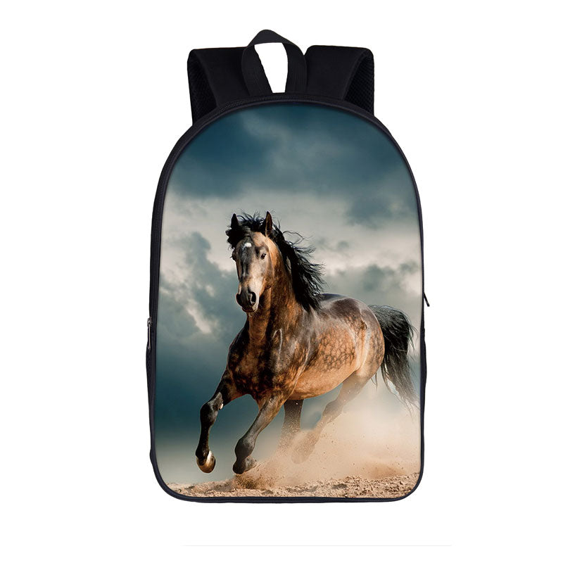 Cartable theme cheval best sale