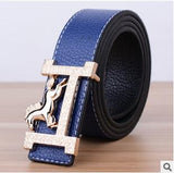 Ceinture Cheval Bleue