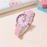 Montre Licorne Enfant Rose