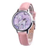 Montre Licorne pour Fille Rose