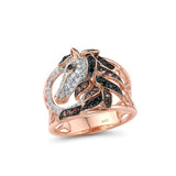 Bague Argent Tête de Cheval