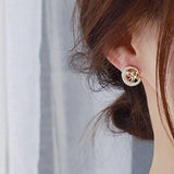 Boucle d Oreille Licorne Or Femme