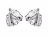 Boucle d'Oreille Tete de Cheval