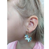 Boucles Oreille Licorne Fillette