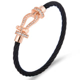 Bracelet Cheval Fer a Cheval Rose
