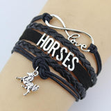 Bracelet Crin Cheval Noir