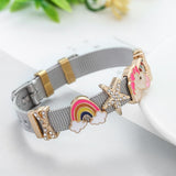 Bracelet Licorne Femme Charms