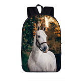 Cartable avec Chevaux dessus