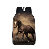 Cartable avec Chevaux dessus