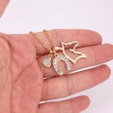 Collier Cheval Fer à Cheval Or