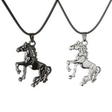 Collier Chevaux cuir