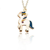 Pendentif Fille Licorne