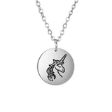 Collier Licorne Bizzbee Argent