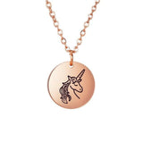 Collier Licorne Bizzbee Bronze
