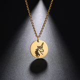 Collier Licorne Bizzbee