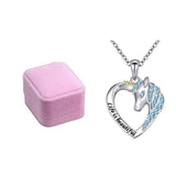 Collier Licorne Fille Coffret