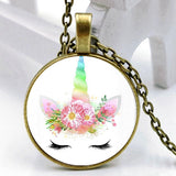 Bijoux Licorne Collier Pendentif