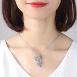 Collier Licorne Porté