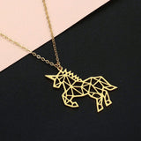 Collier Licorne Zag