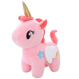 Licorne en Peluche Rose