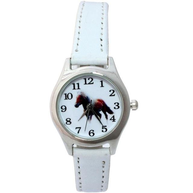 Montre Cheval Cadran Argent Cheval