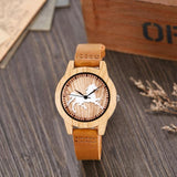 Montre Cheval Femme Bois