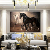 Peinture Cheval Contemporain Déco