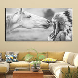 Peinture Indienne Cheval