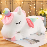 Peluche Licorne XXL Blanc