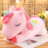 Peluche Licorne XXL Rose