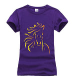 T Shirt motif Cheval