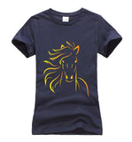 T Shirt Cheval Fille
