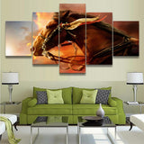 Tableau Cheval Abstrait