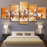 Tableau Cheval Blanc Moderne