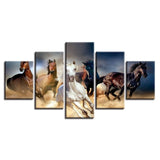 Tableau Cheval Coloré