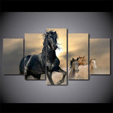 Tableau Chevaux Couleur