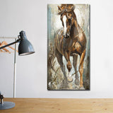 Tableau Peinture sur Toile Cheval Bureau