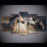 Tableau Toile Chevaux