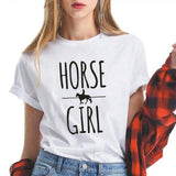 Tee Shirt Cheval Femme