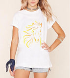 T Shirt Cheval Femme